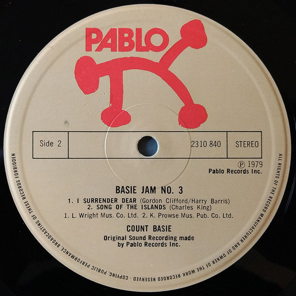 Count Basie : Basie Jam #3 (LP, Album)