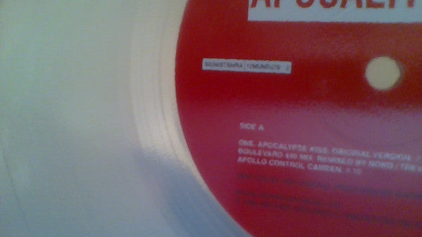 Hollywood (2) : Apocalypse Kiss (12", Promo, Cle)