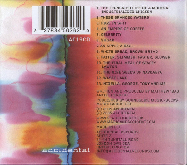 Matthew Herbert : Plat Du Jour (CD, Album)