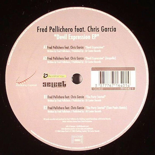 Fred Pellichero feat. Chris Garcia : Devil Expression EP (12", EP)