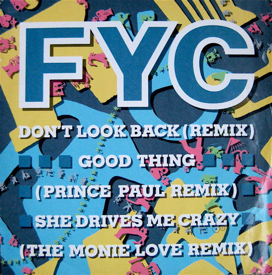 Fine Young Cannibals : Don't Look Back (Remix) (12")
