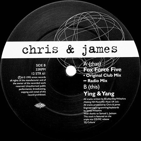Chris & James : Fox Force Five (12")