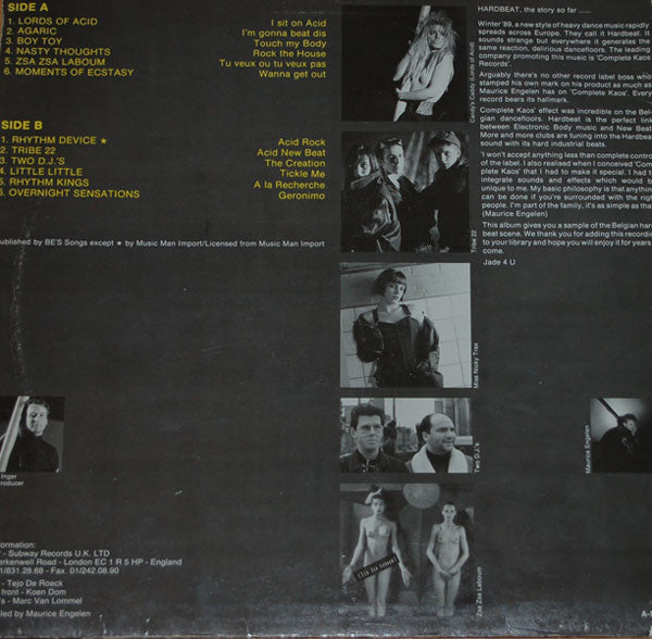 Various : Hard Beat - First Cut (LP, Comp)