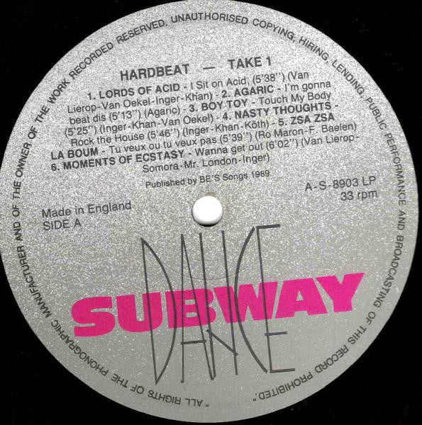 Various : Hard Beat - First Cut (LP, Comp)