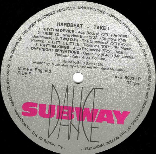 Various : Hard Beat - First Cut (LP, Comp)