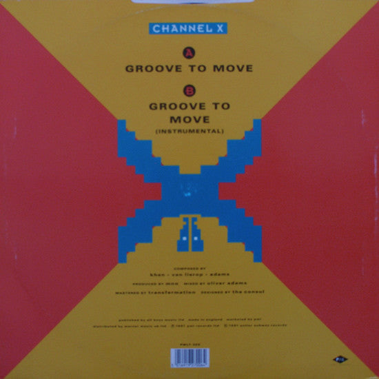 Channel X : Groove To Move (12")