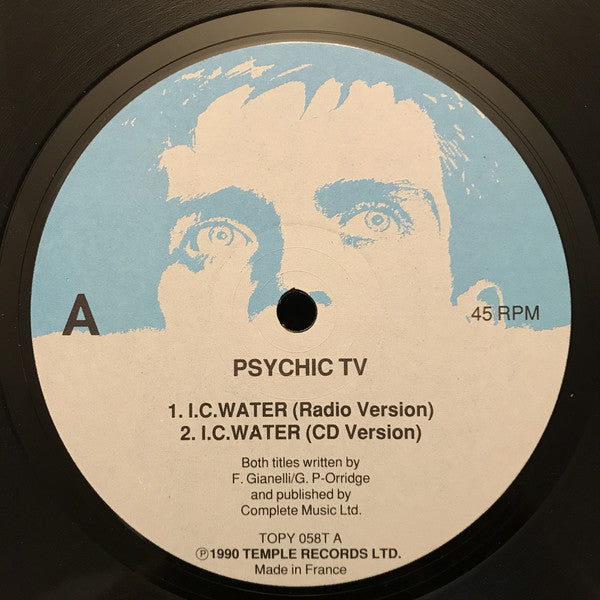 Psychic TV : I.C. Water (12", Single)