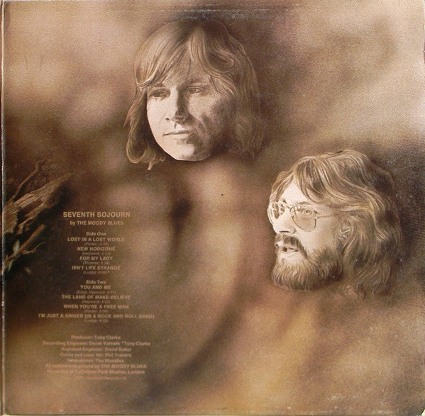 The Moody Blues : Seventh Sojourn (LP, Album, Lab)