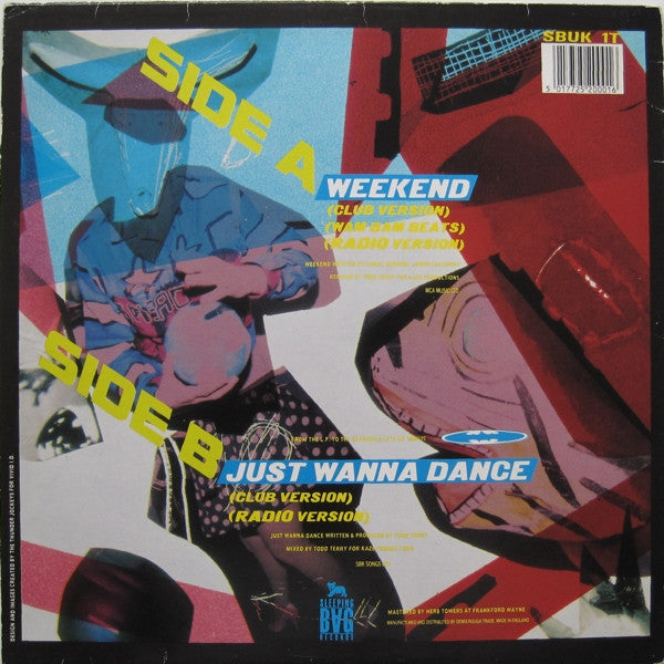 The Todd Terry Project : Weekend / Just Wanna Dance (12", Single)