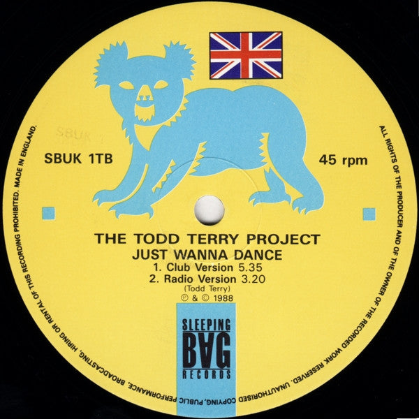 The Todd Terry Project : Weekend / Just Wanna Dance (12", Single)
