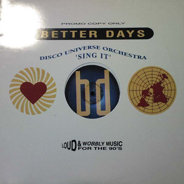 Disco Universe Orchestra : Sing It (12", Promo)