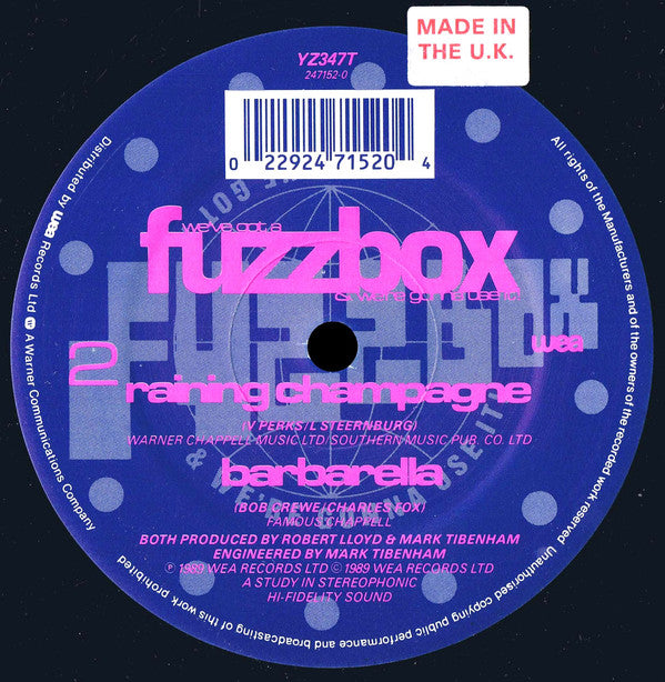 We've Got A Fuzzbox And We're Gonna Use It : International Rescue (12", Single)