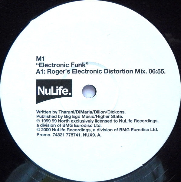 M1 : Electronic Funk (12", Promo)
