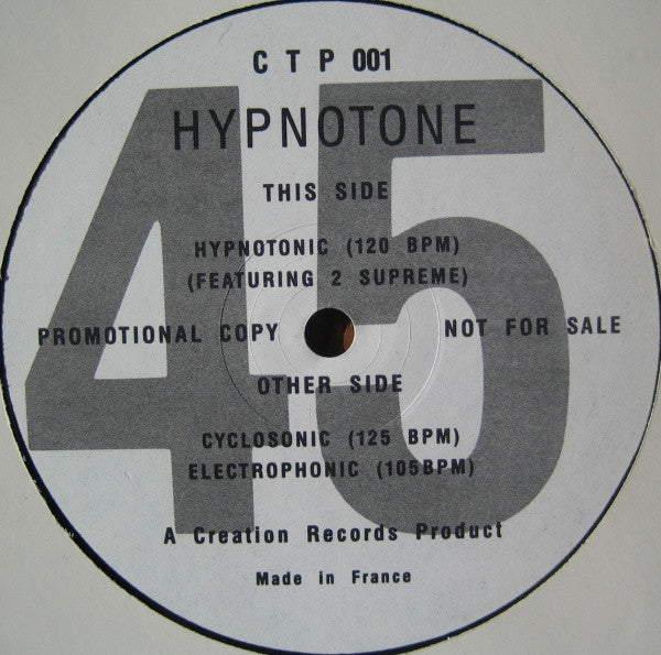 Hypnotone : Hypnotonic (12", Promo)