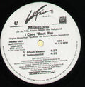 Milestone (4) : I Care 'Bout You (12", Promo)
