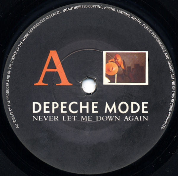 Depeche Mode : Never Let Me Down Again (7", Single)