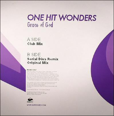 One Hit Wonders (2) : Grace Of God (12", Promo)