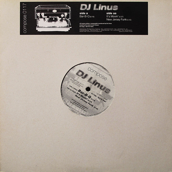 DJ Linus : Bar-B-Q (12", Promo)