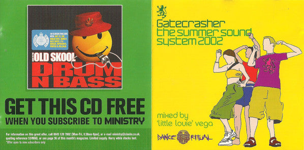 Louie Vega : Gatecrasher (The Summer Sound System 2002) (CD, Mixed)