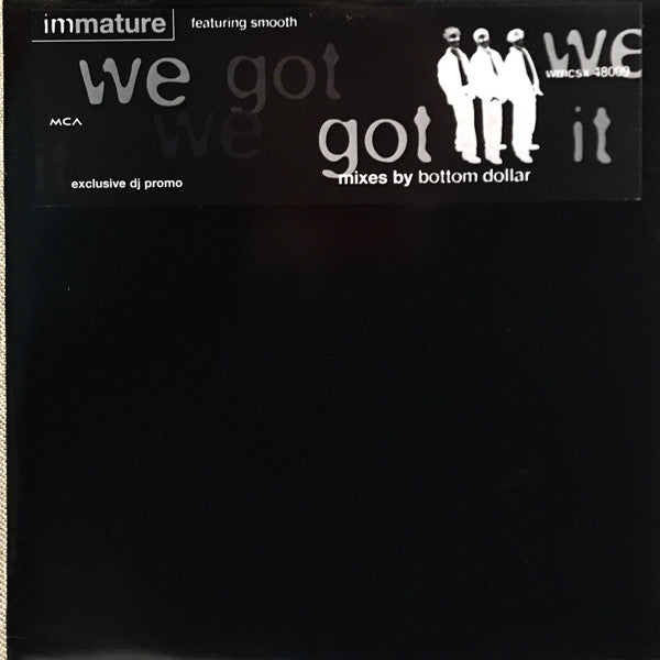 Immature : We Got It (12", Promo)