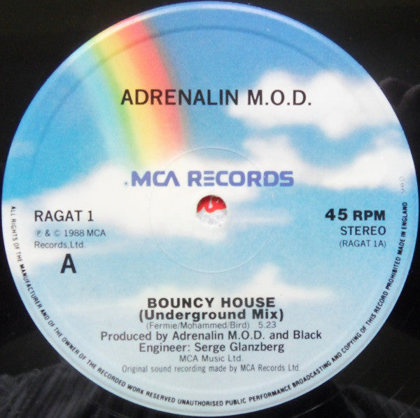 Adrenalin M.O.D. : Bouncy House (The Underground Mix) (12")