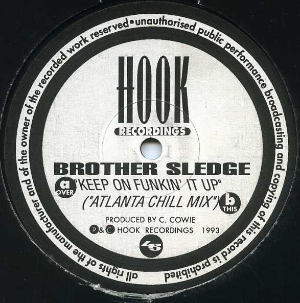 Brother Sledge : Keep On Funkin' It Up (12")