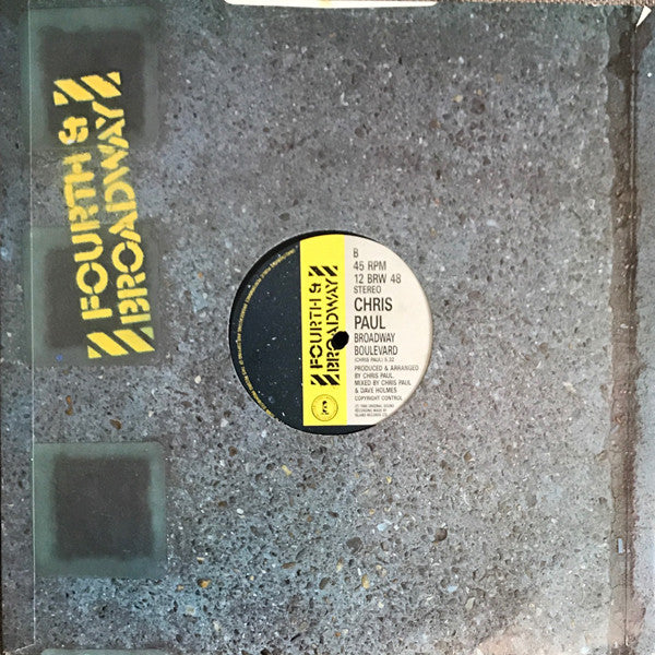 Chris Paul Featuring The Voice Of David Joseph : Expansions '86 (Expand Your Mind) (12")