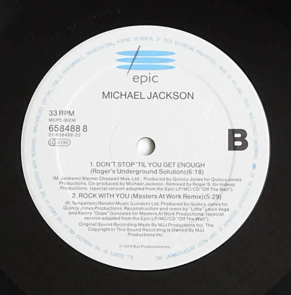 Michael Jackson : Heal The World (12", Single, S/Edition, Pos)