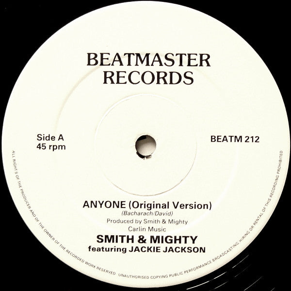 Smith & Mighty : Anyone (12")
