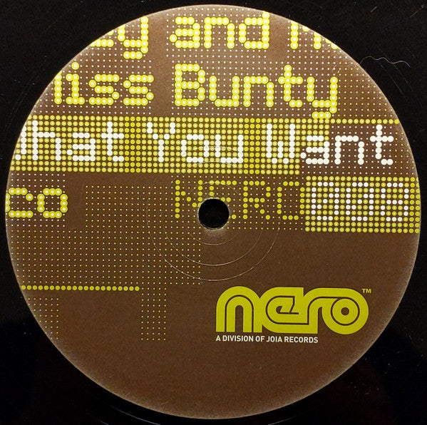 Ian Carey & Mochico Feat. Miss Bunty : Say What You Want (12")