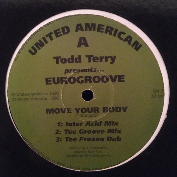 Eurogroove : Move Your Body (12")