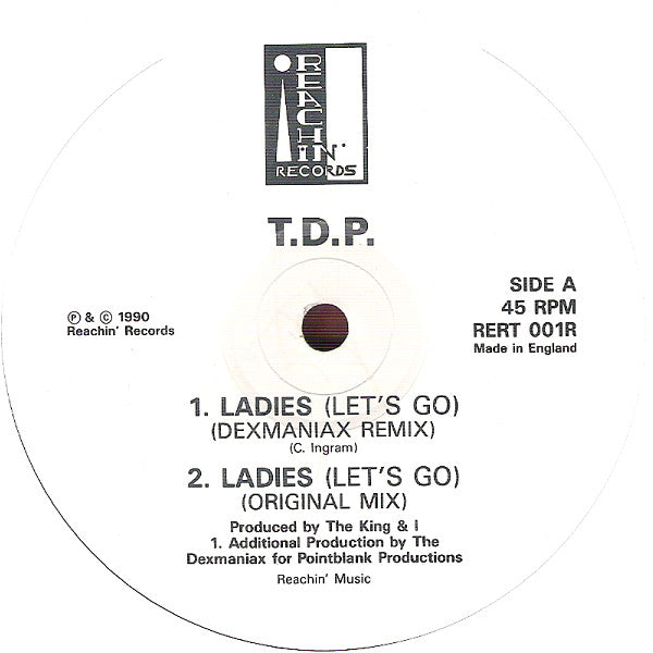 TDP : Ladies (Let's Go) Remix (12")