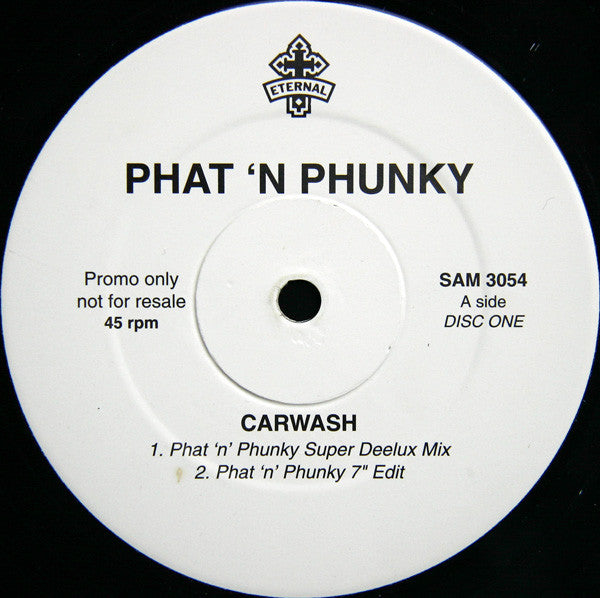 Phat 'N' Phunky : Carwash (12", Promo)