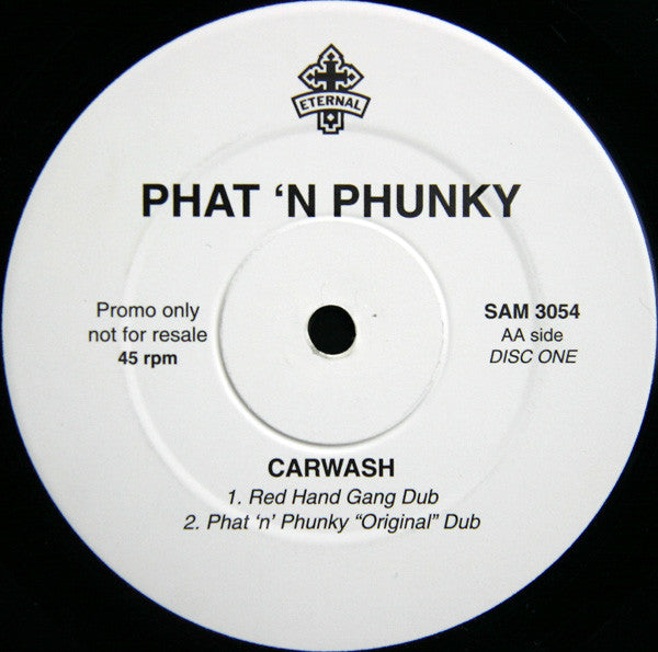 Phat 'N' Phunky : Carwash (12", Promo)
