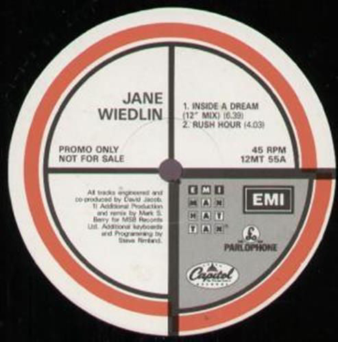 Jane Wiedlin : Inside A Dream (12", Single, Promo)