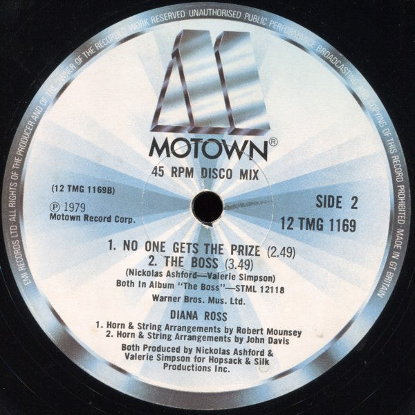 Diana Ross : It's My House (12", Single)