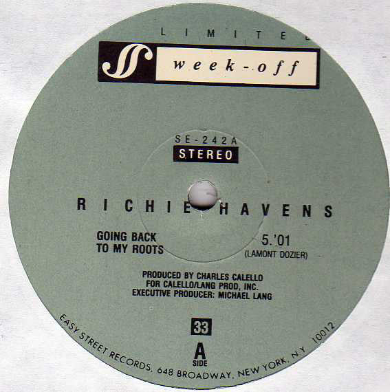 Richie Havens / Peter Brown (2) : Going Back To My Roots / Overnight Sensation (12", Comp, Ltd, Unofficial)
