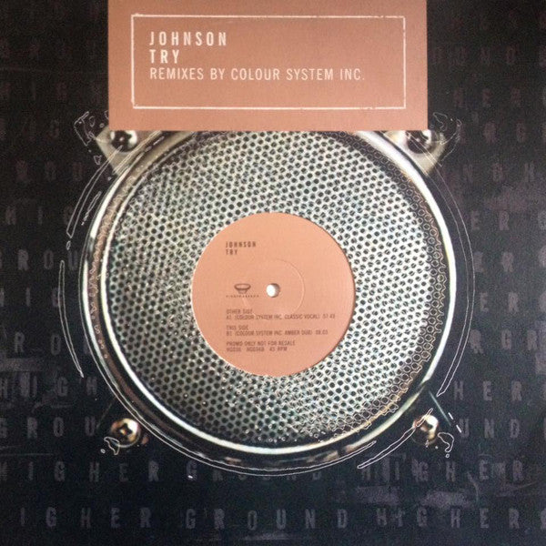 Johnson : Try (Colour System Inc. Remixes) (12", Promo)