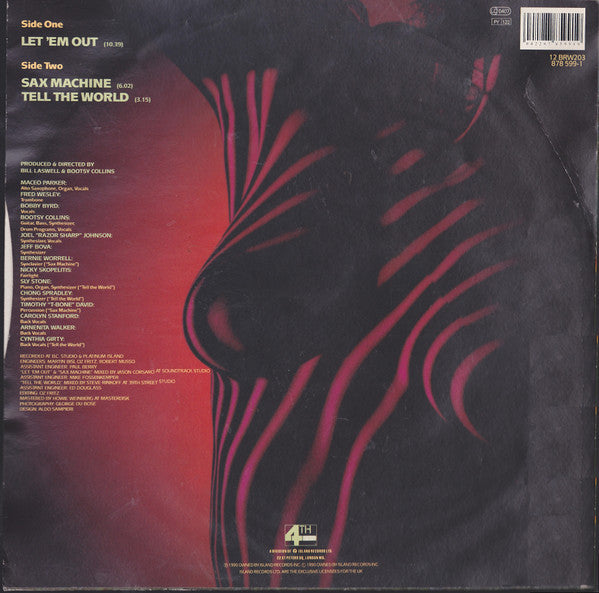 Maceo Parker : Let 'Em Out (12", Single)