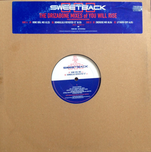 Sweetback : You Will Rise (The Driza Bone) (12", Promo)