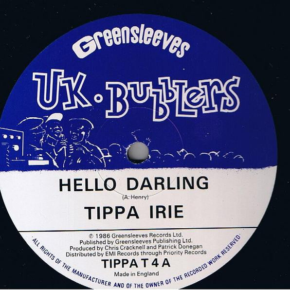 Tippa Irie : Hello Darling (12")