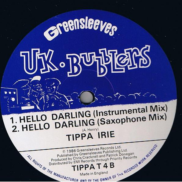 Tippa Irie : Hello Darling (12")