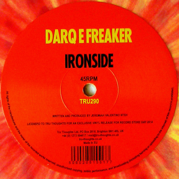 Darq E Freaker : Ironside (12", S/Sided, Ltd, Yel)
