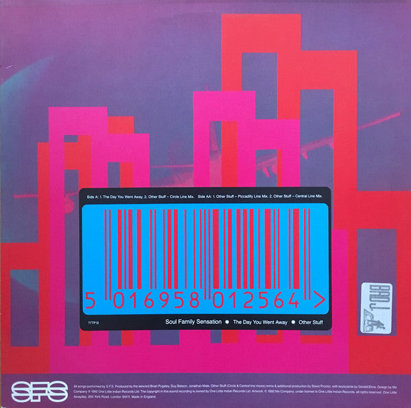 Soul Family Sensation : The Day You Went Away / Other Stuff (12")