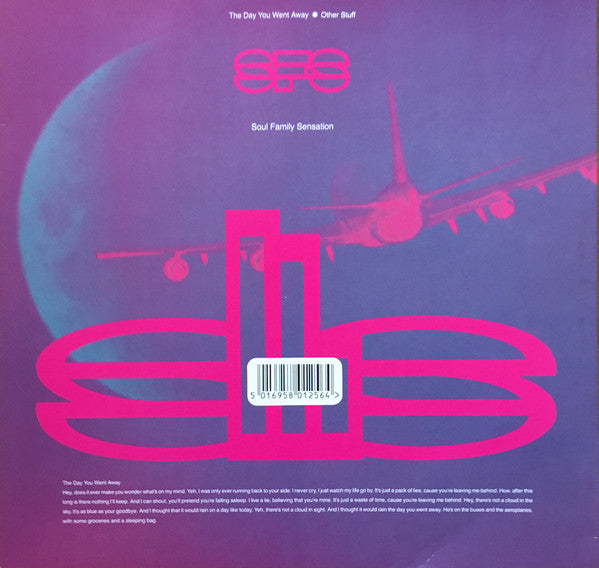 Soul Family Sensation : The Day You Went Away / Other Stuff (12")