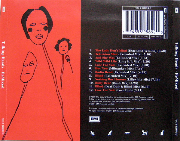 Talking Heads : Remixed (CD, Comp, RE, EMI)