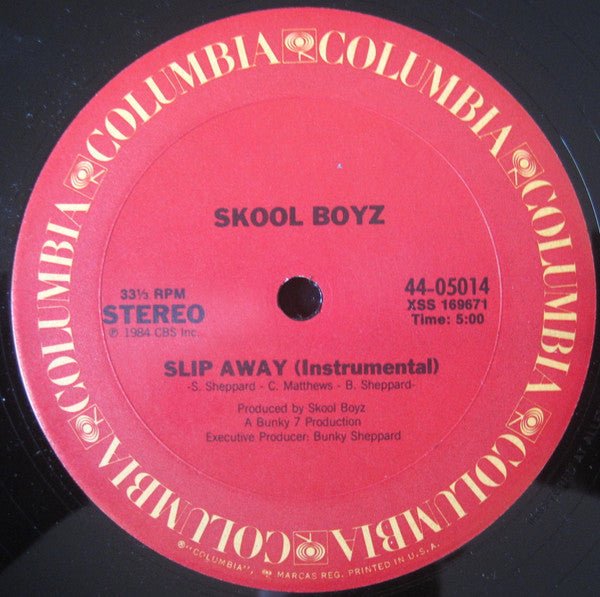 Skool Boyz : Slip Away (12")