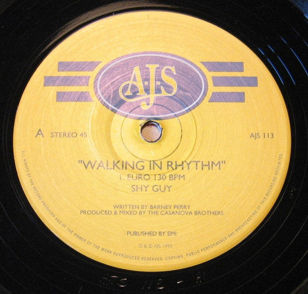 Shy Guy : Walking In Rhythm (12")