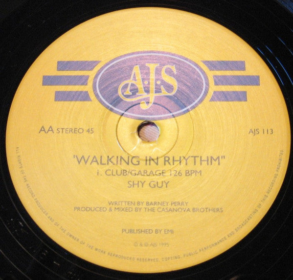 Shy Guy : Walking In Rhythm (12")