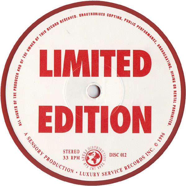 Unknown Artist : Untitled (12", Ltd, Red)